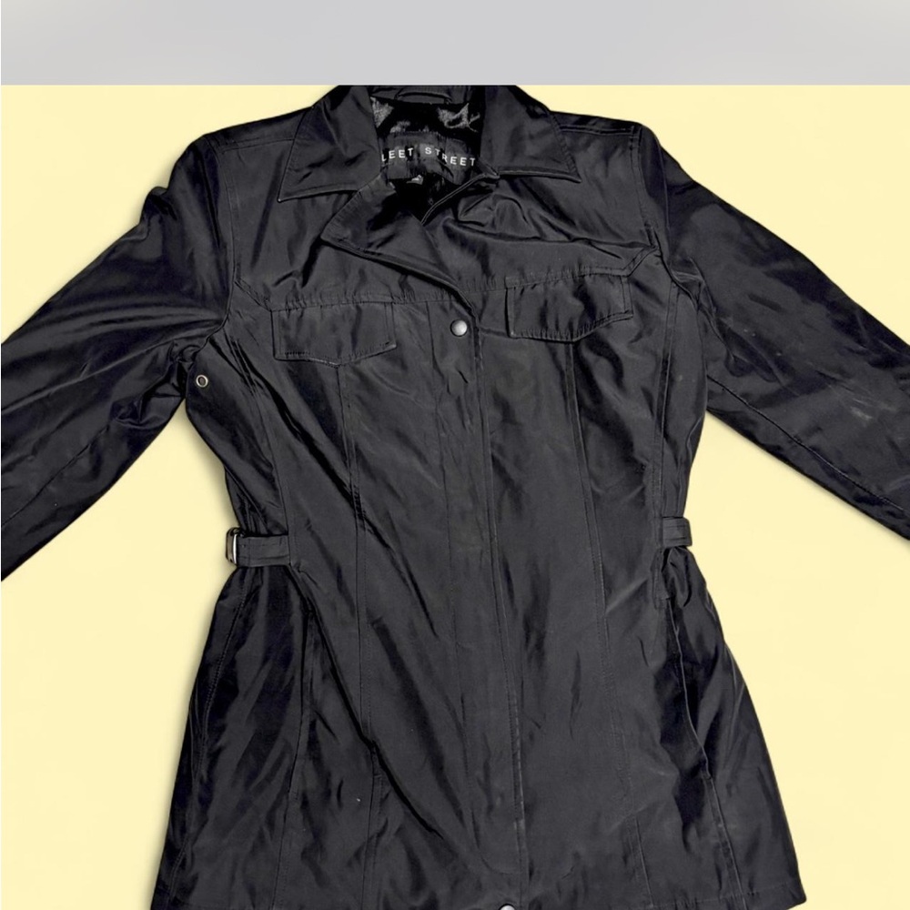 Women's Black Trench  Jacket